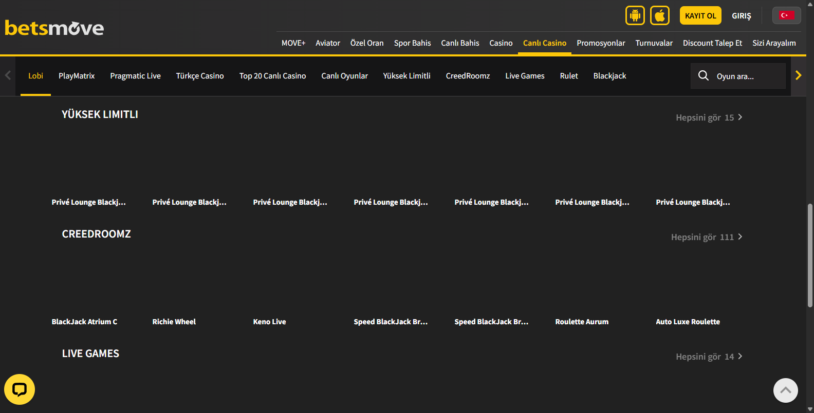 Betsmove Paramı Çekemiyorum